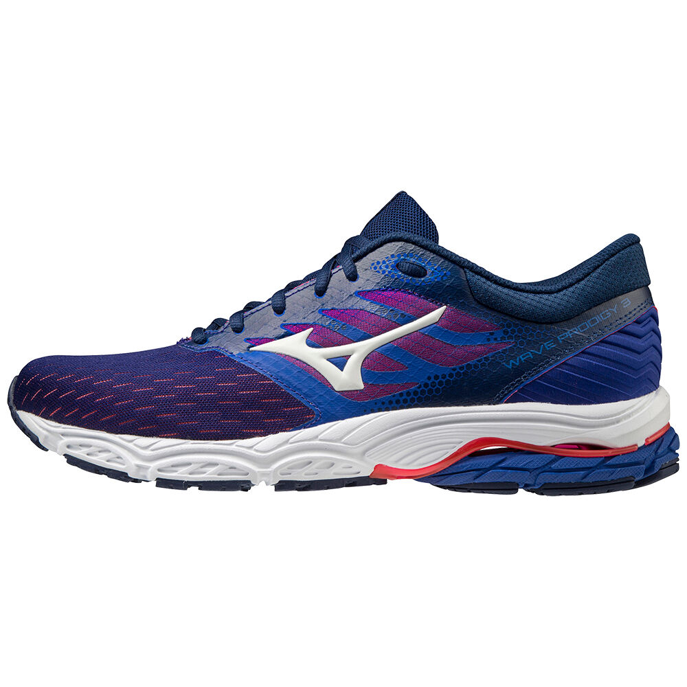 Mizuno Men's Wave Prodigy 3 Running Shoes Blue/White (J1GC201001-IBH)